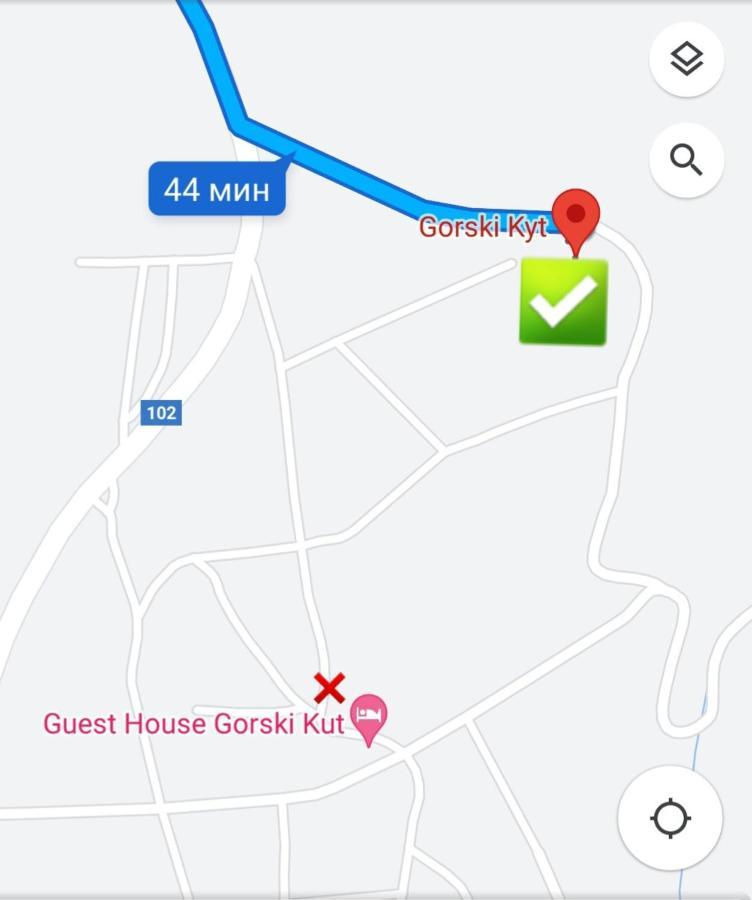 Guest House Gorski Kut Granitovo Экстерьер фото